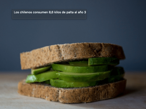 Chile se consolida como el segundo mayor consumidor de aguacate en el mundo