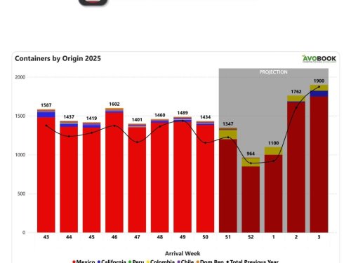 Calibres pequeños lideran alzas de precios mientras los grandes caen 2% en Estados Unidos
