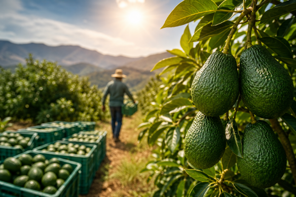  Campos de cultivo de aguacate en Perú podrían verse afectados por las altas temperaturas del fenómeno del Súper Niño. 